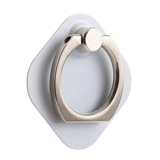 Ring Phone Metal Holder for iPad, iPhone, Galaxy, Huawei, Xiaomi, LG, HTC and Other Smart Phones (White)