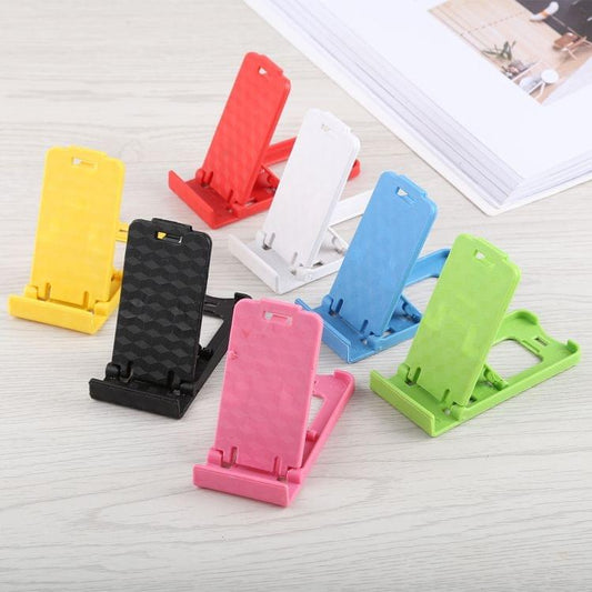 100 PCS Mini Universal Adjustable Foldable Phone Desk Holder