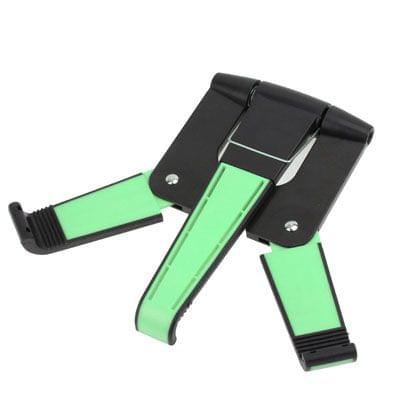 Folding Plastic Stand Holder for iPad 4 / New iPad (iPad 3) / iPad 2 / Tablet PC (Max. Load Capacity: 2kg), Green(Green)