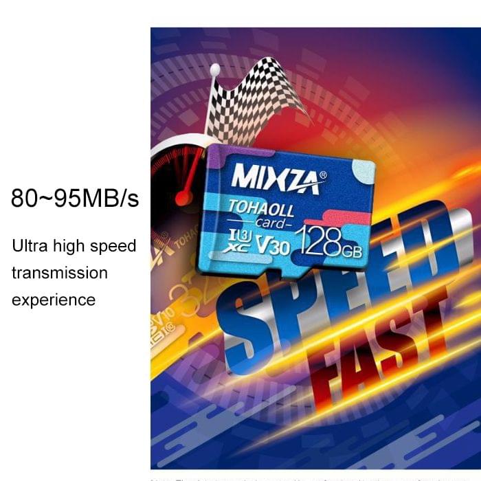 MIXZA 16GB High Speed Class10 Colorful TF(Micro SD) Memory Card