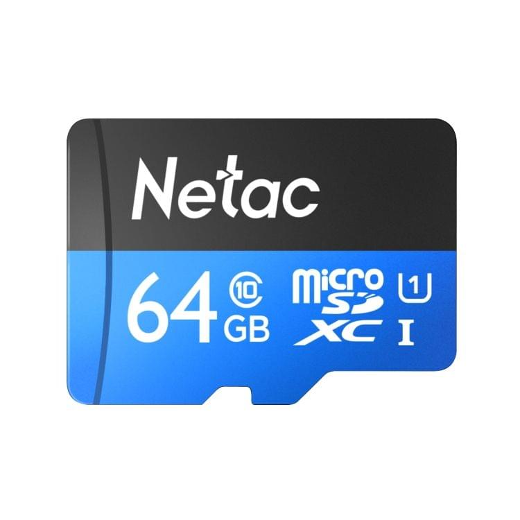 Netac P500 64GB Class10 Micro SD(TF) Memory Card