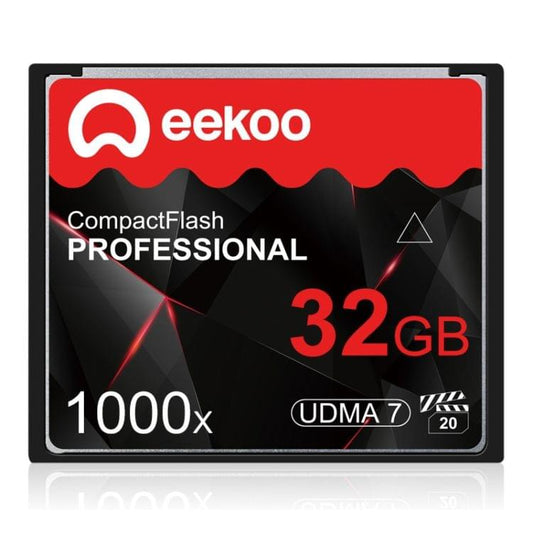 eekoo 32GB 1000X UDMA7 Compact Flash Card for DSLR Camera