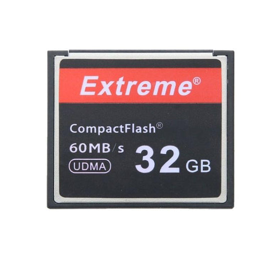 32GB Extreme Compact Flash Card, 400X Read  Speed, up to 60 MB/S (100% Real Capacity)