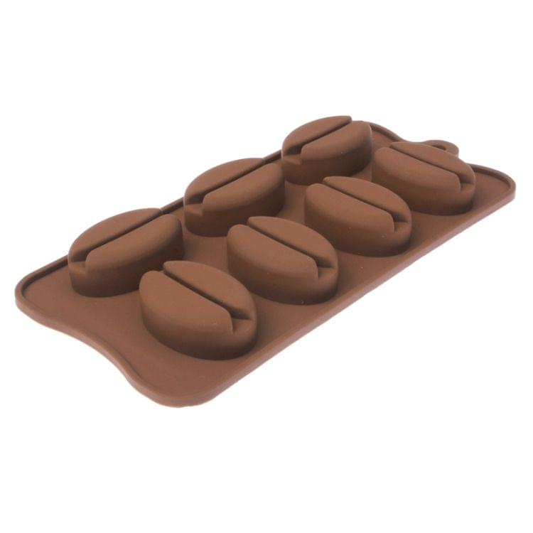 Coffee Bean Shape Silicone DIY Cake / Fondant / Sugar Paste Mold / Ice Cube Trays
