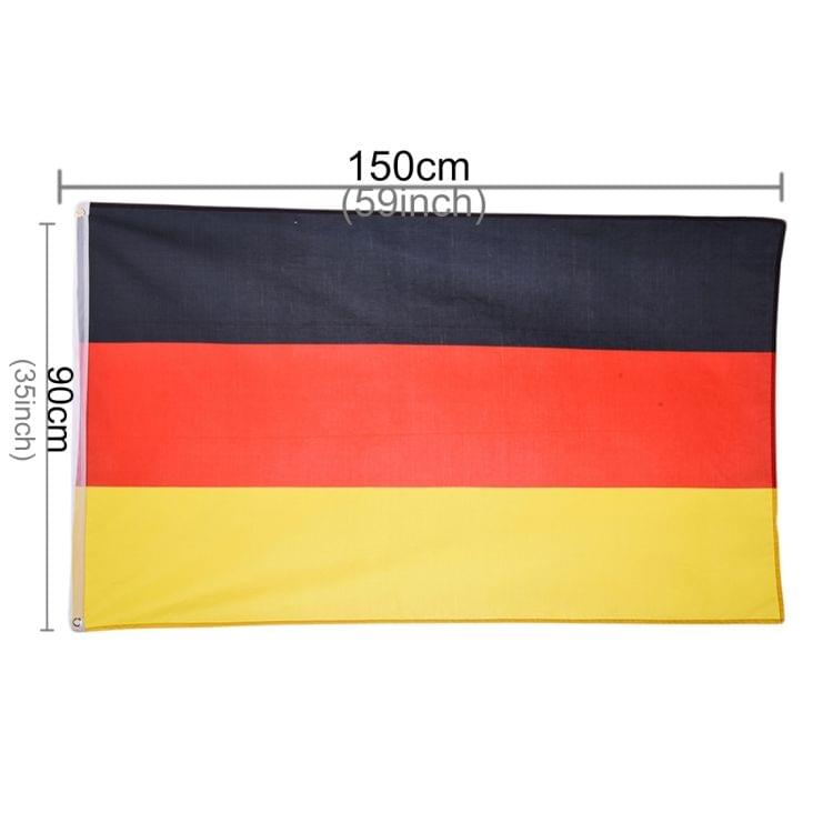 Polyester Material Germany Flag, Size: 150*90cm