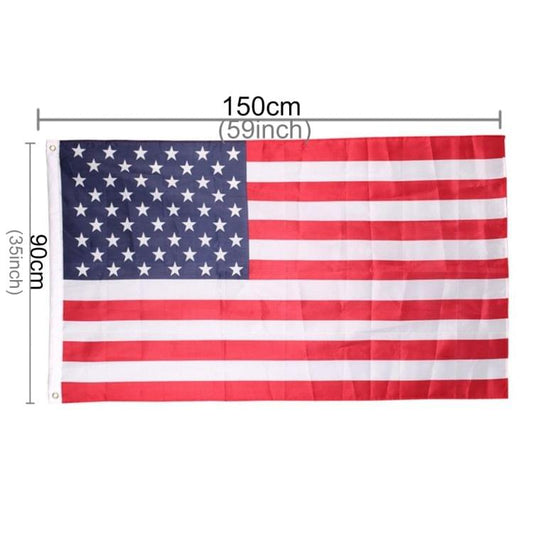 Polyester Material US Flag, Size: 150*90cm