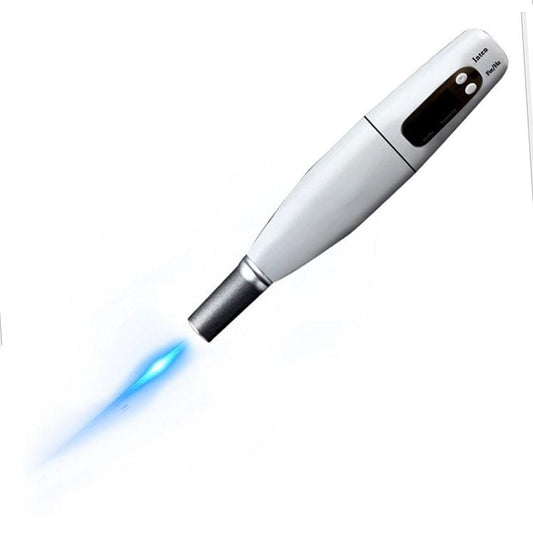 Handheld Picosecond Portable  (Removing Tattoo Freckle Mole Dot)  Machine Laser Plasma Beauty Care Pen, EU Plug(Blue Light)