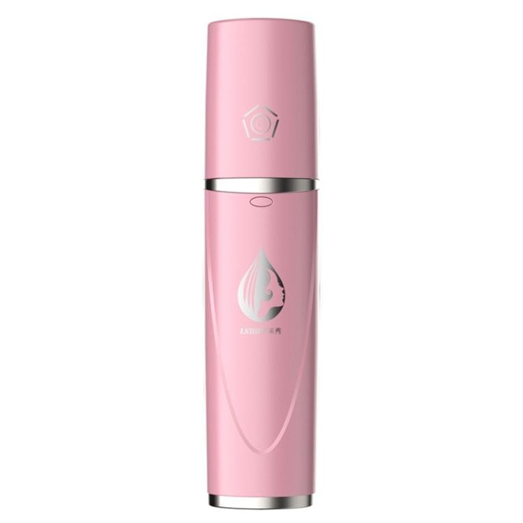 LSHOW YJK009 DC 5V 1A Hand-held Skin Care Water Atomizer Nano Sprayer Water Supplementary Instrument, Water Tank Capacity: 6ml(Pink)
