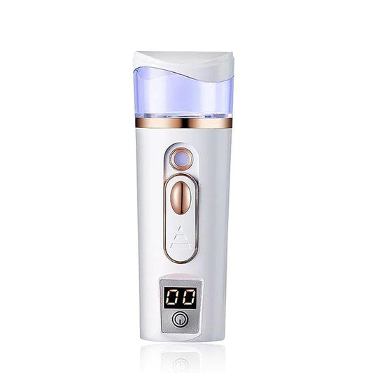 Nano Beauty Facial Sprayer Moisturizing Face Steaming Device, Capacity: 30ml (White)