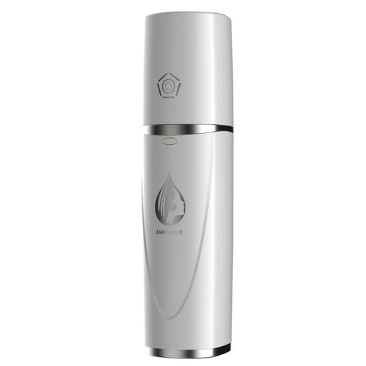 LSHOW YJK009 DC 5V 1A Hand-held Skin Care Water Atomizer Nano Sprayer Water Supplementary Instrument, Water Tank Capacity: 6ml(White)