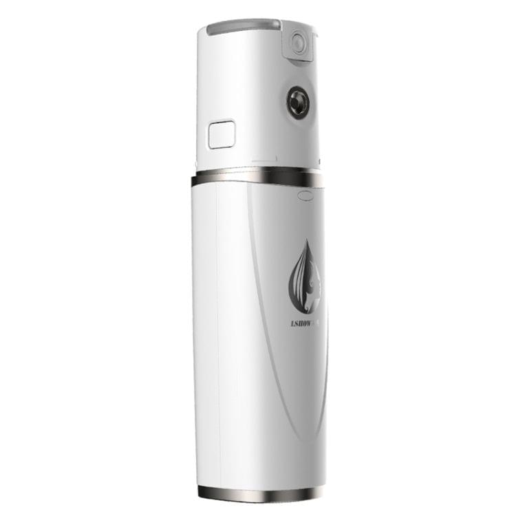LSHOW YJK009 DC 5V 1A Hand-held Skin Care Water Atomizer Nano Sprayer Water Supplementary Instrument, Water Tank Capacity: 6ml(White)