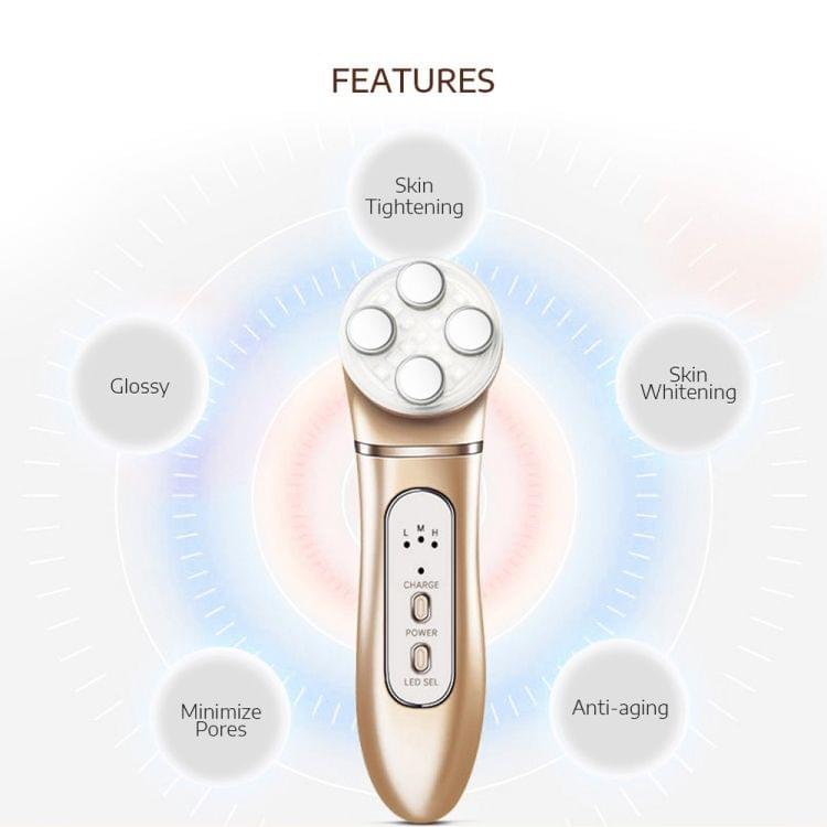 K-SKIN OP9910 EMS Anti-Aging RF Skin Lifting Face Massager For Home Use EMS Technology 3 Adjustable Levels Wrinkles Removal