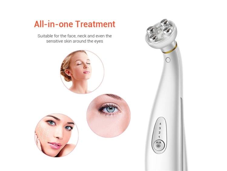K-SKIN KD8800 Facial Massager Eye Neck Essence Adsorption Blackhead Pore Rechargeable Portable Skin Care 4-level adjustable Facial care