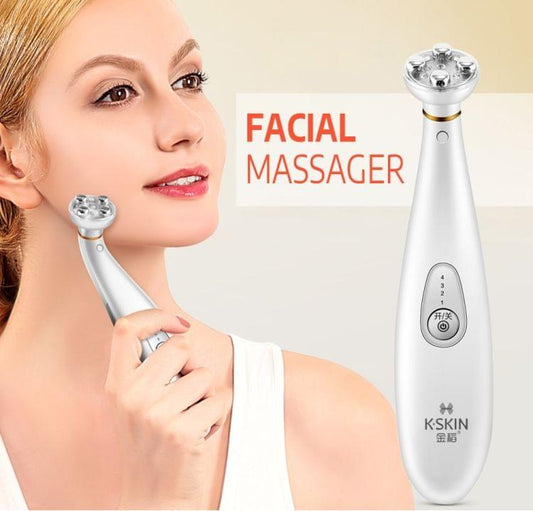 K-SKIN KD8800 Facial Massager Eye Neck Essence Adsorption Blackhead Pore Rechargeable Portable Skin Care 4-level adjustable Facial care