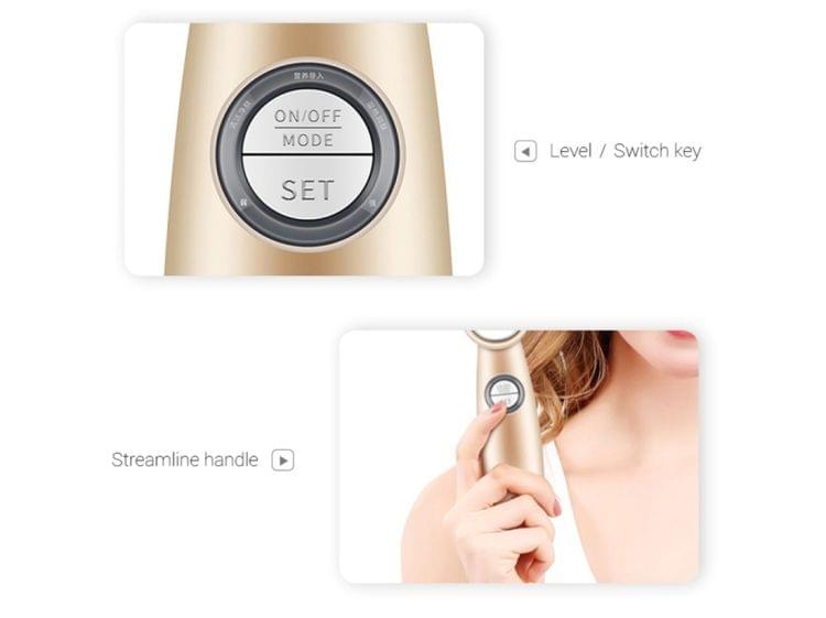 K-SKIN KD9930 Facial Thermostat Beauty Introduction Instrument Beauty Device Face Cleansing Massager for Women Facial Skin Care