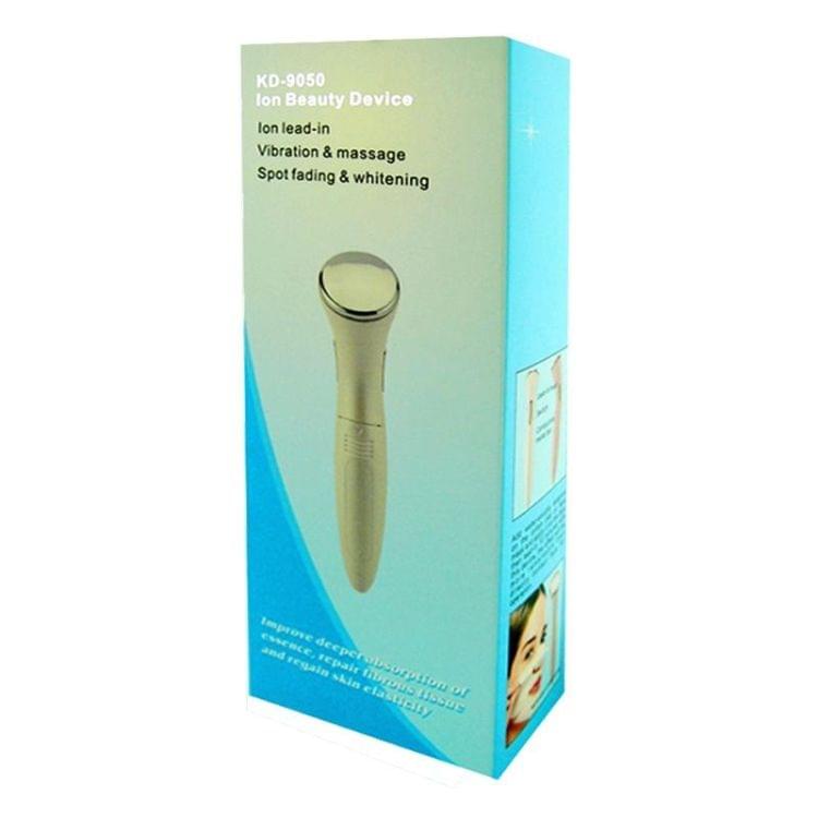 KINGDOM KD-9050 Ion Lead-in Vibration and Massage Facial Beauty Device for Spot Fading and Whitening