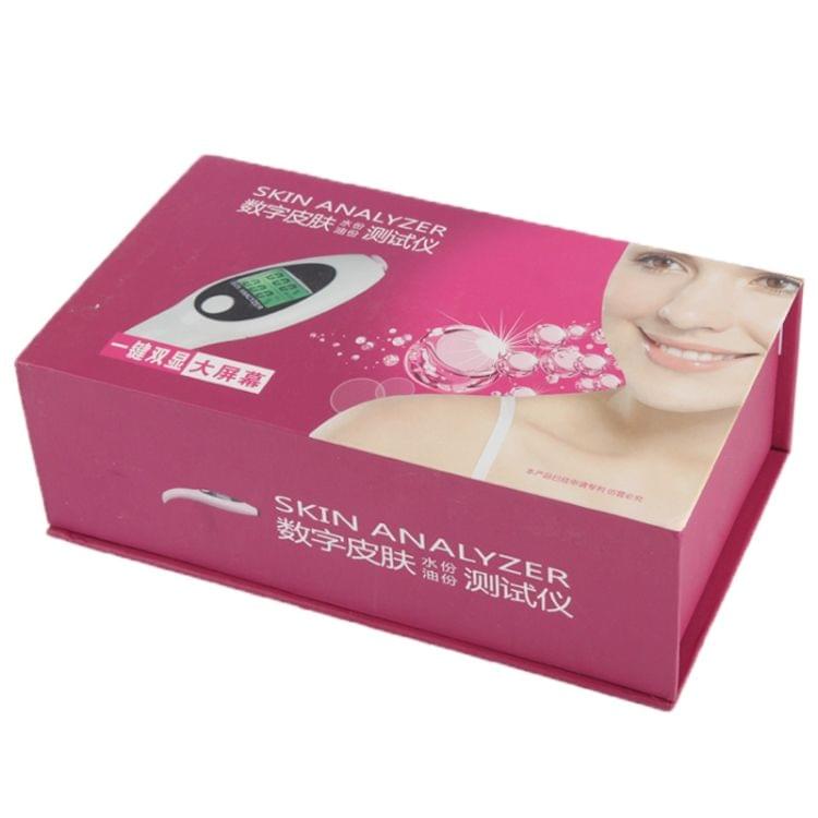 Mini Portable Skin Humidity / Oiliness Analyzer(White)