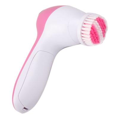 6 in 1 Facial Cleansing Instrument (Size:  130 x 85 x 40mm)(Magenta)