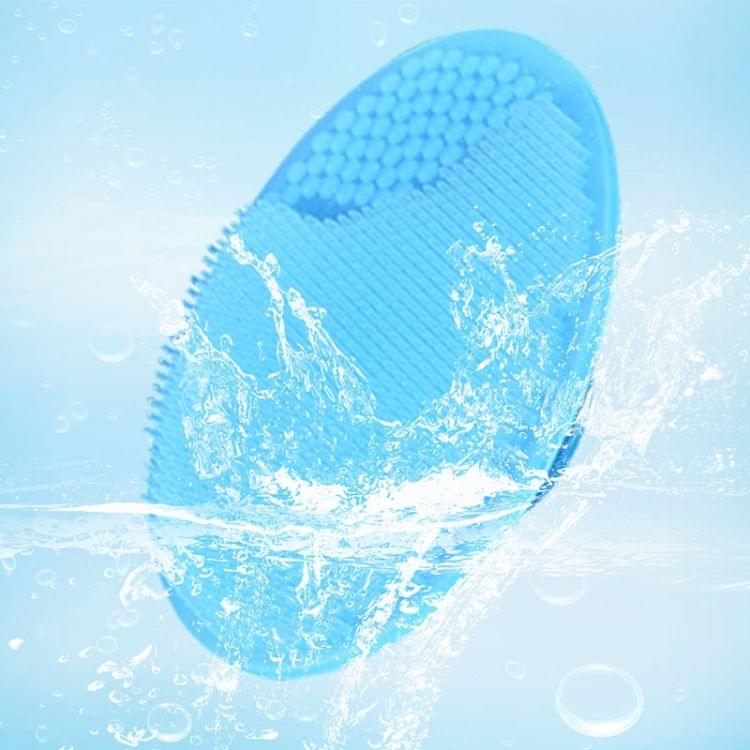 10 PCS Cleaning Pad Wash Face Facial Exfoliating Brush SPA Skin Scrub Cleanser Tool(Sky Blue)