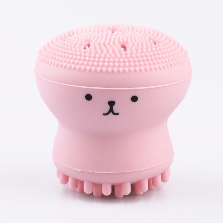 GECOMO Small Octopus Shape Silicone Face Cleansing Brush