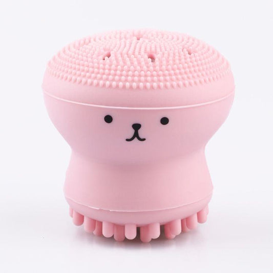 GECOMO Small Octopus Shape Silicone Face Cleansing Brush