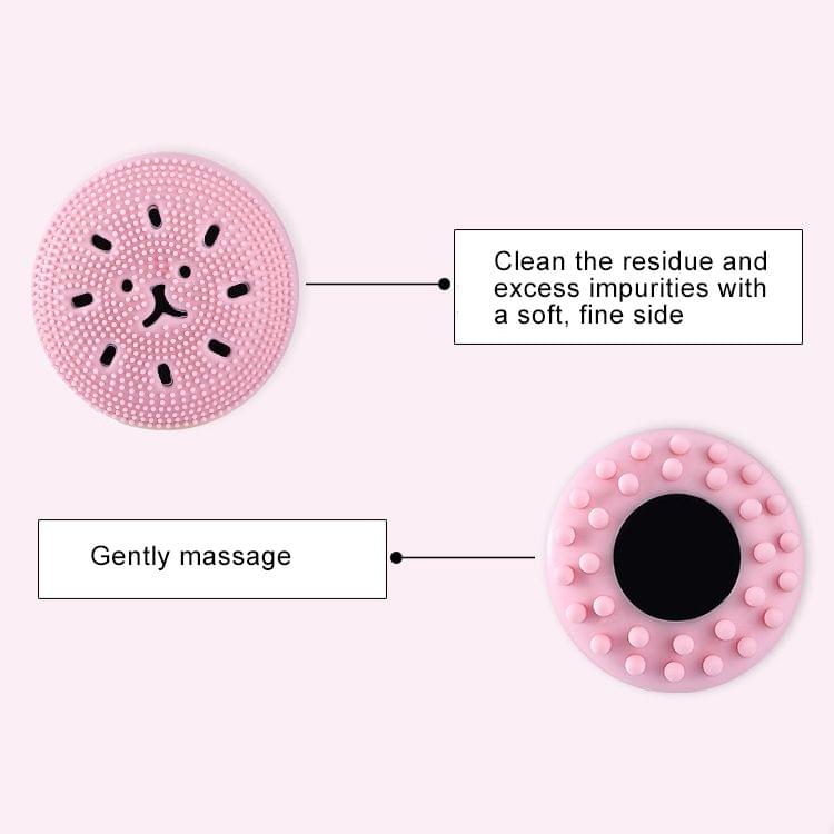 GECOMO Small Octopus Shape Silicone Face Cleansing Brush