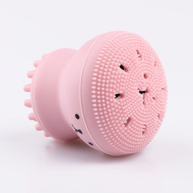 GECOMO Small Octopus Shape Silicone Face Cleansing Brush