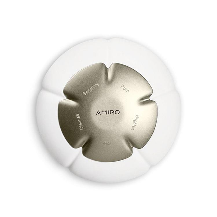 Original Xiaomi Amiro AML003A Waterproof Cotton Cleansing Brush Facial Cleaner Beauty Tool (White)