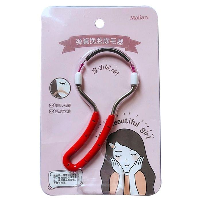 Spring Facial Hair Remover Face Labial Hair Cleaner - 1Pcs
