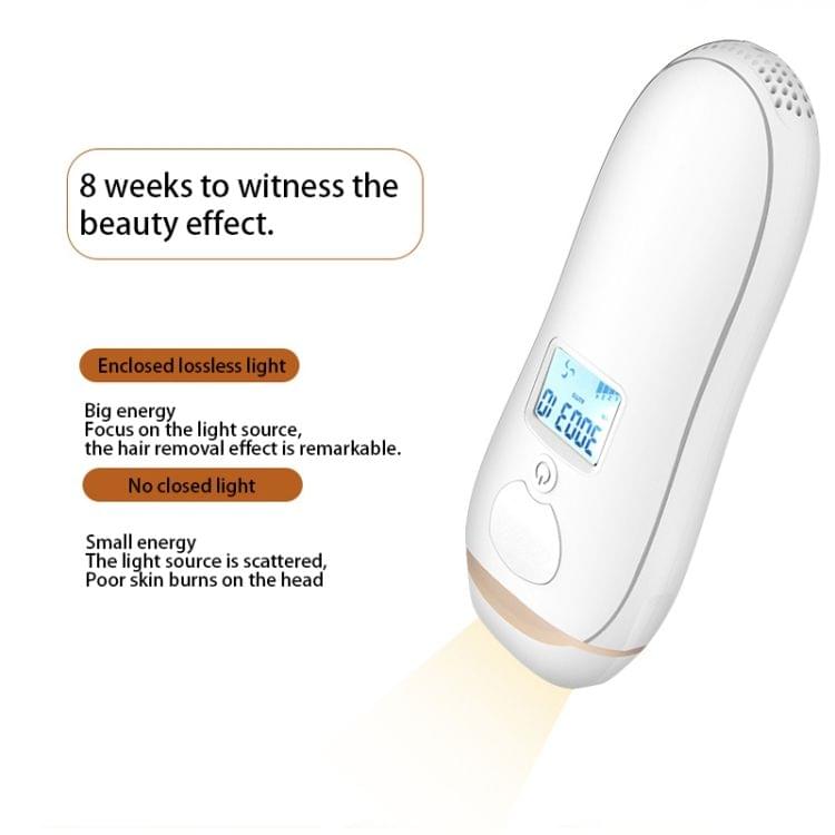 TMY1020 IPL Painless Laser Hair Removal Instrument LCD Body Shaver(Gold)