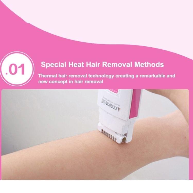KINGDOM KD-5050 Professional Full Body Painless Thermal-ray Hair Removal Device, Random Color Delivery