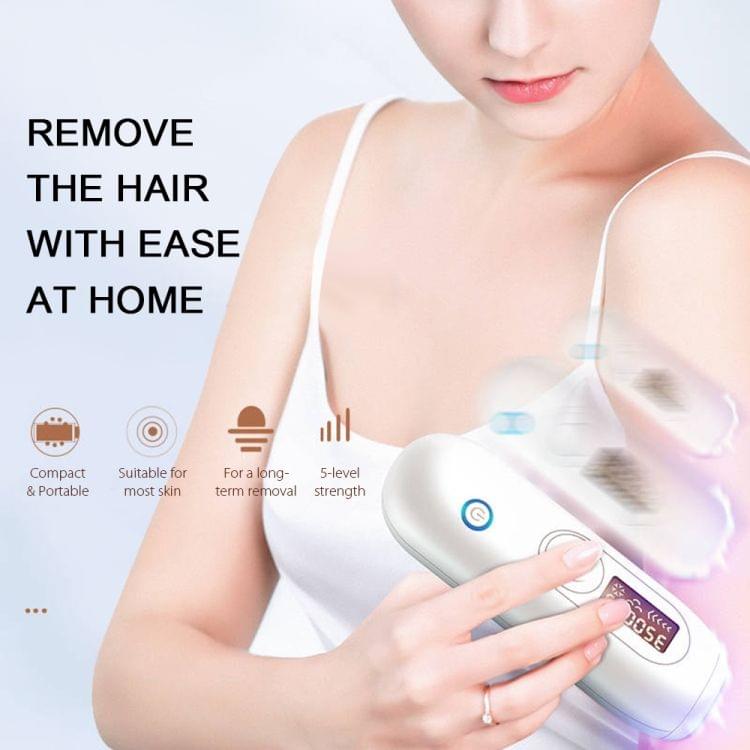 K-SKIN KD503A Electric Epilator Portable Household Photon Hair Removal Instrument 5-level Strengh Advanced Photon Technology