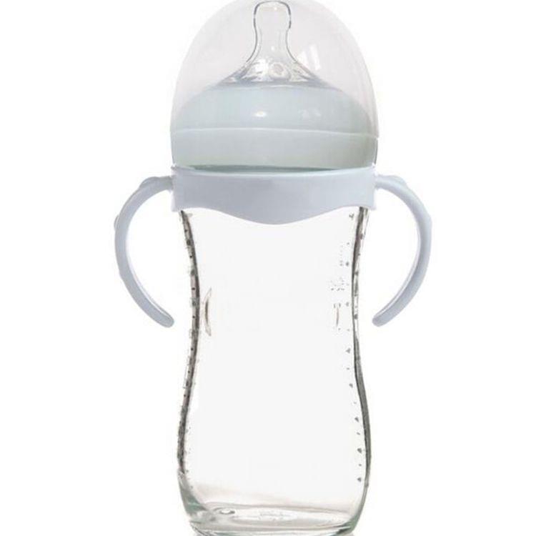 Baby Feeding Bottle Grip Handle for Avent Natural Wide Mouth PP Glass Baby Feeding Bottles