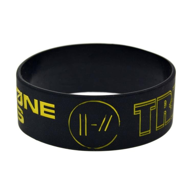 10 PCS Classic Decoration Bracelet Twenty One Pilots Trench Silicone Wristband