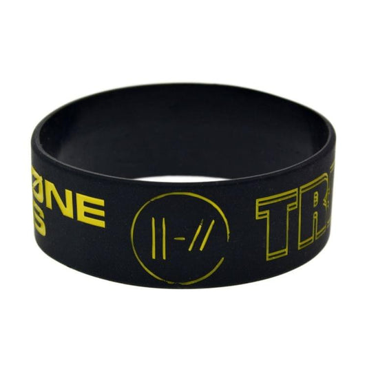 10 PCS Classic Decoration Bracelet Twenty One Pilots Trench Silicone Wristband