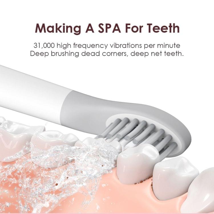 Original Xiaomi SO WHITE Waterproof Acoustic Wave Electric Toothbrush (Blue)
