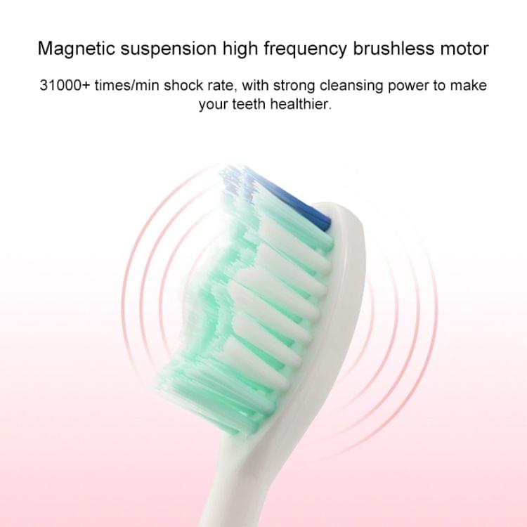 H9 Waterproof USB Charging Oral Cleaning Acoustic Wave Electric Toothbrush (Blue)