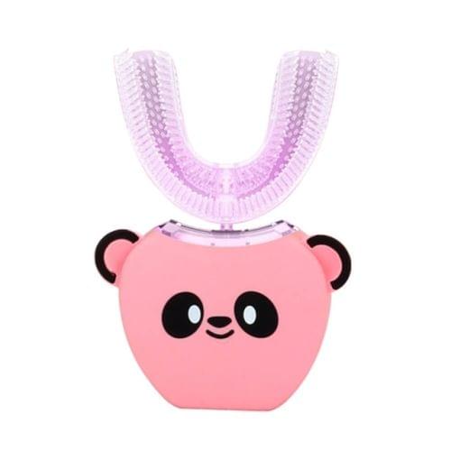 Kids Sonic Electric Toothbrush Music Silicon Automatic Ultrasonic Tooth Brush(Pink)
