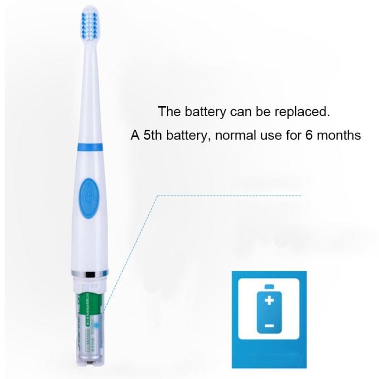 Protable Sound Wave Electric Toothbrush Couple Travel Toothbrush (Pink)
