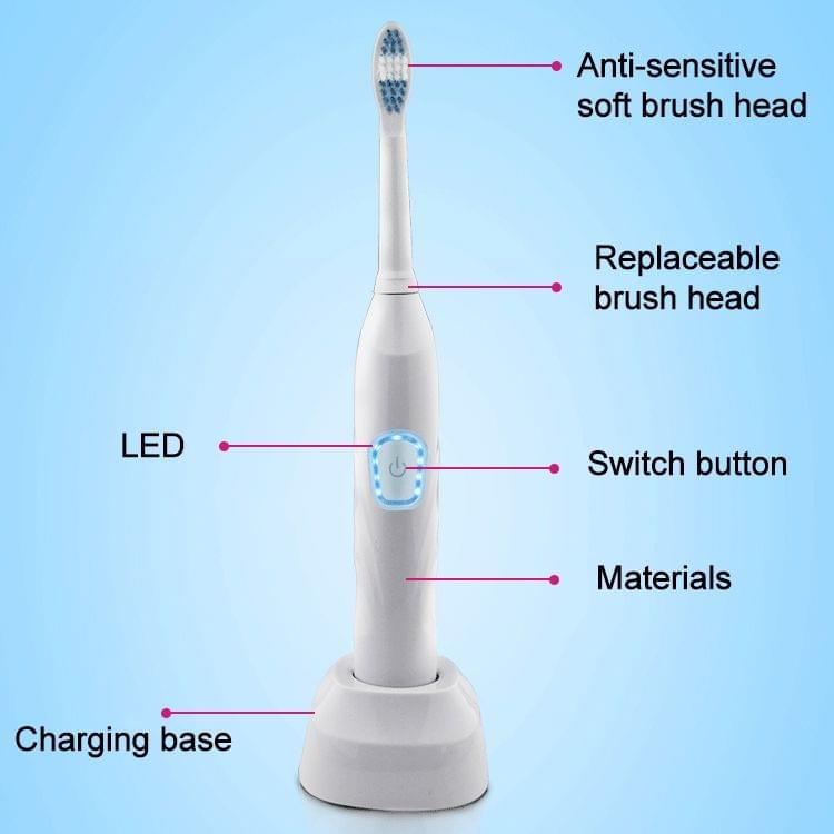 Universal Adult Children USB Charging IPX7 Waterproof Electric Toothbrush