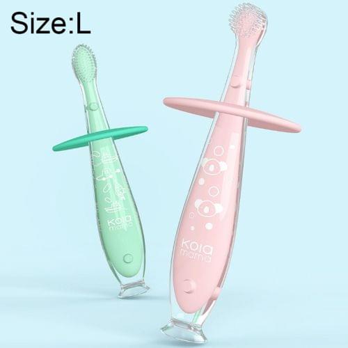 2 PCS Original Xiaomi Silicone Toothbrush Soft Brush  Size For Baby Over 8 Months