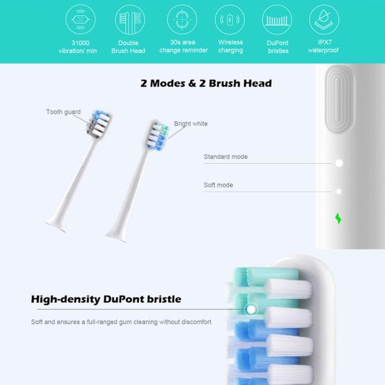 Original Xiaomi Mijia Ultrasonic Waterproof Electric Toothbrush(White)