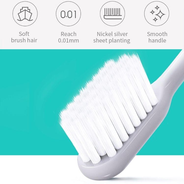 Original Xiaomi Oral Health Care Soft Superfine Toothbrush (Grey)
