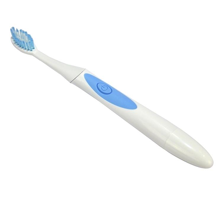 QYG Q2 IPX7 Waterproof Battery Powered Electric Sonic Toothbrush(Blue)