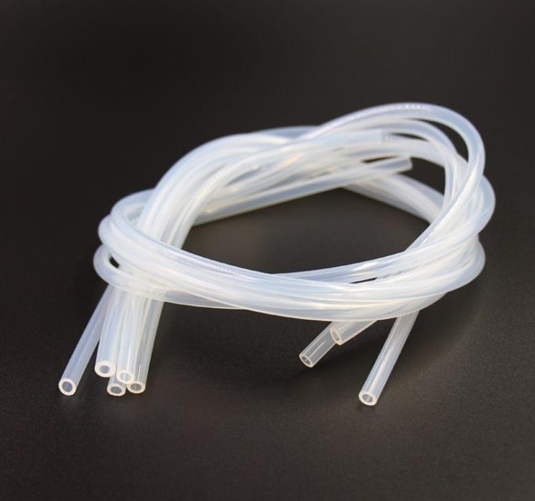 Food Grade Transparent Silicone Rubber Hose Out Diameter Flexible Silicone Tube, Specification:8x10mm(1m)