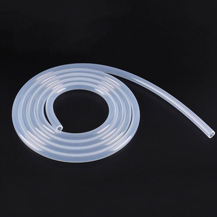 Food Grade Transparent Silicone Rubber Hose Out Diameter Flexible Silicone Tube, Specification:8x10mm(1m)