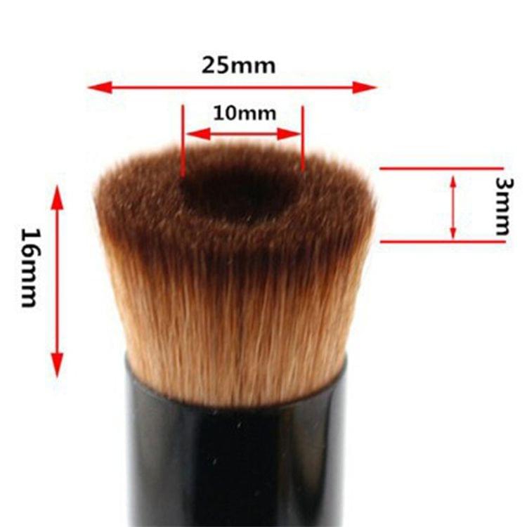 Foundation Brush BB Cream Single Makeup Brushes Professional Beauty Tool(Black)