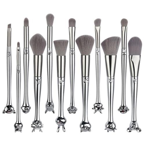 MAANGE 12 in 1 Twelve Chinese Zodiac Handle Multi-functional Makeup Brush