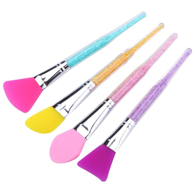 Silicone Rhinestone Mask Brush Facial Eyes Sleep Mud DIY Cream Mixing Skin Care Beauty Foundation Concealer Tool