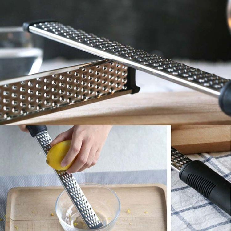 5 PCS Portable Rectangle Stainless Steel Cheese Grater Tools Chocolate Lemon Fruit Peeler(Color box)